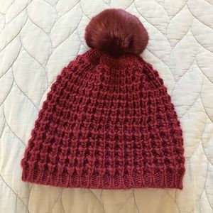 Free People Pom Pom beanie